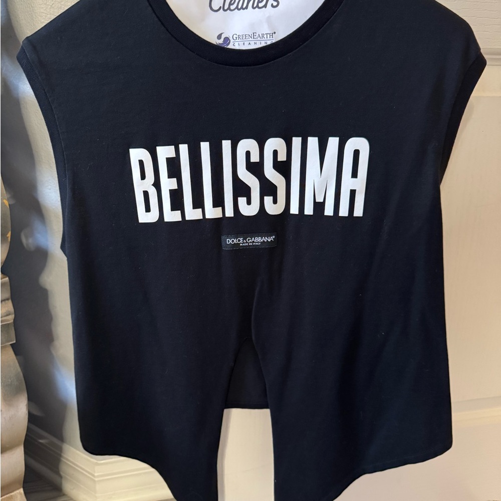 Dolce & Gabbana Black Muscle Tee worn once perfect condition!!